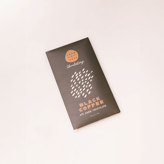 Black Coffee Dark Chocolate 67% - Case of 8