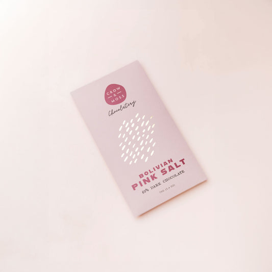 Bolivian Pink Salt Dark Chocolate 69% - Case of 8