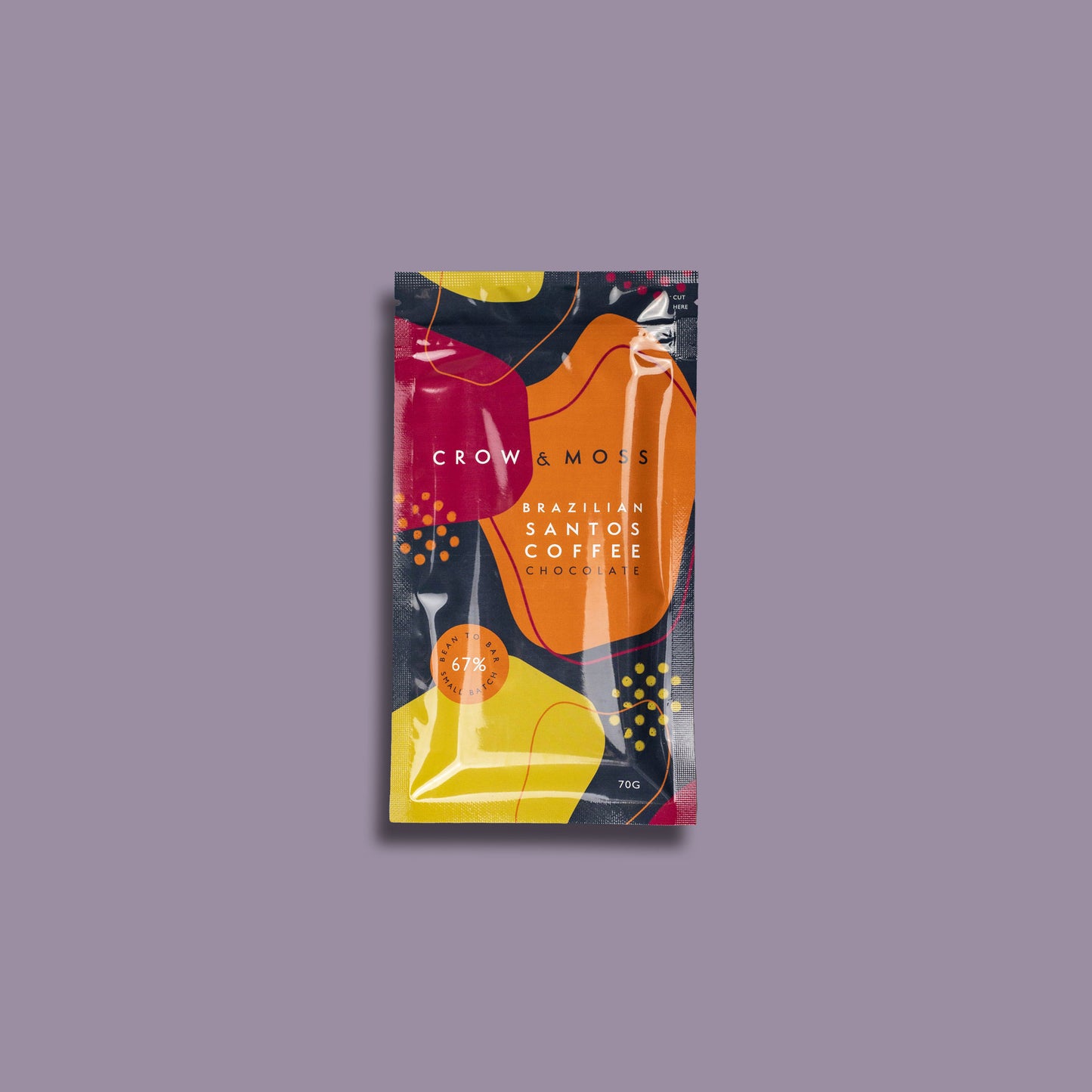 Brazilian Santos Coffee Dark Chocolate 67% - Case of 15