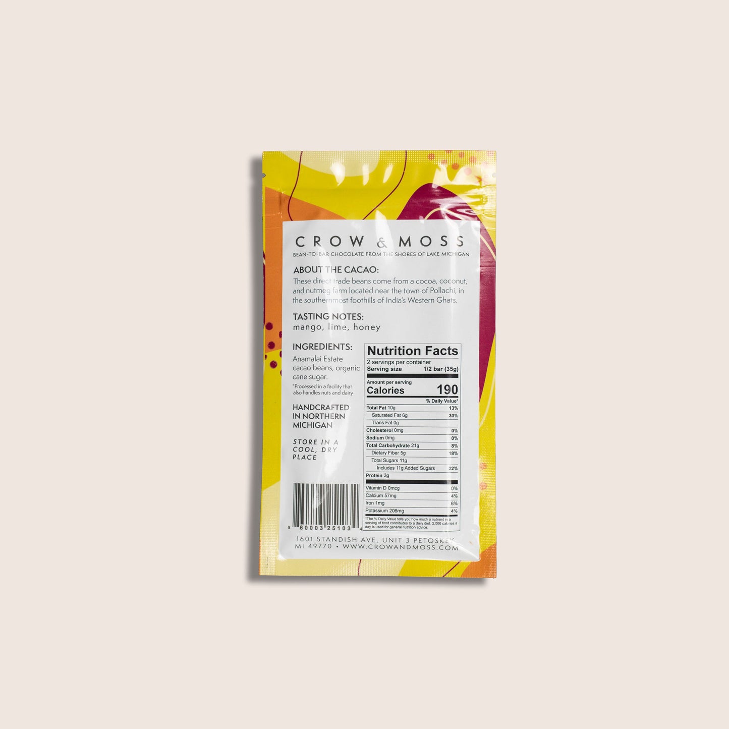 India Anamalai Dark Chocolate 70% - Case of 15