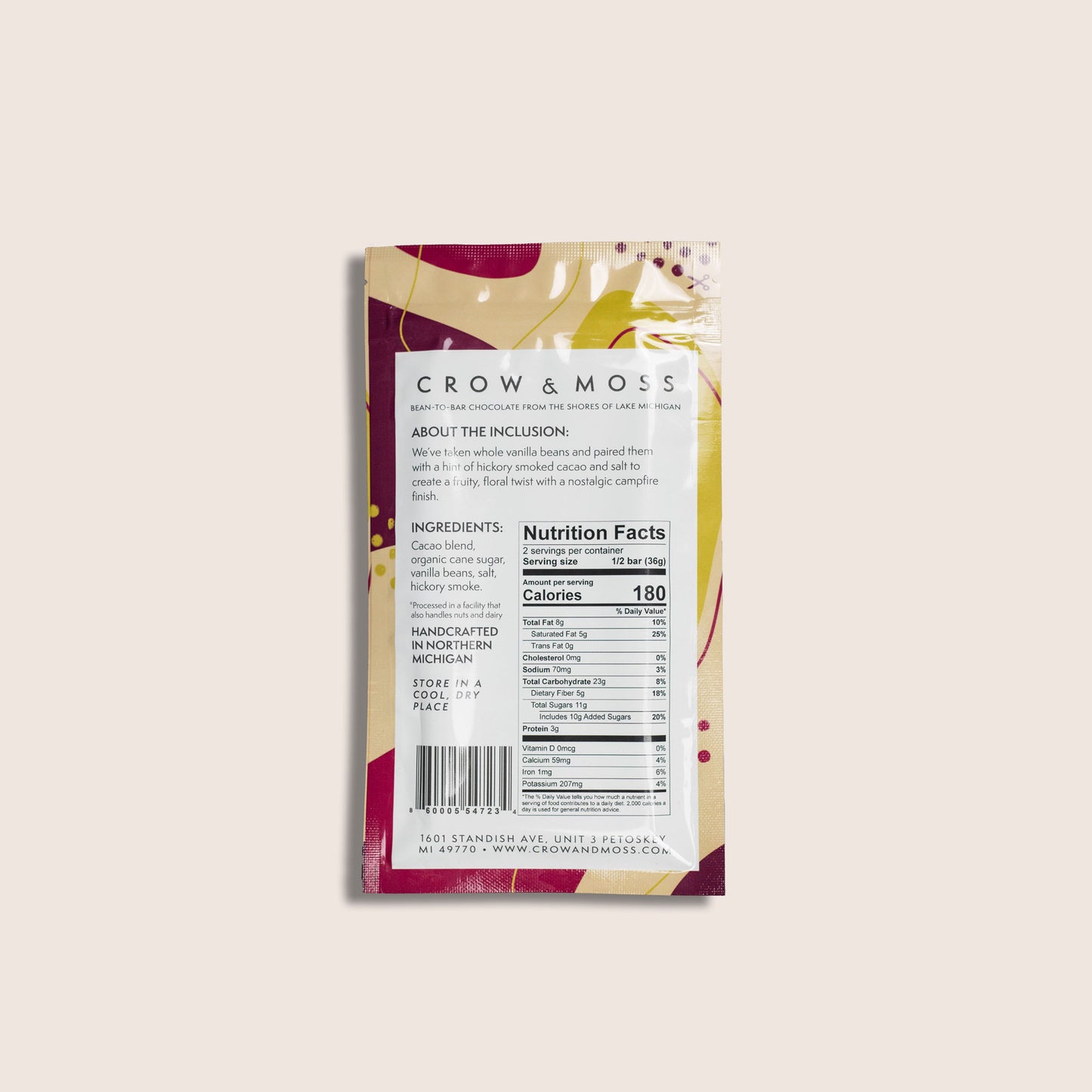 Vanilla Smoke Dark Chocolate 69% - Case of 15