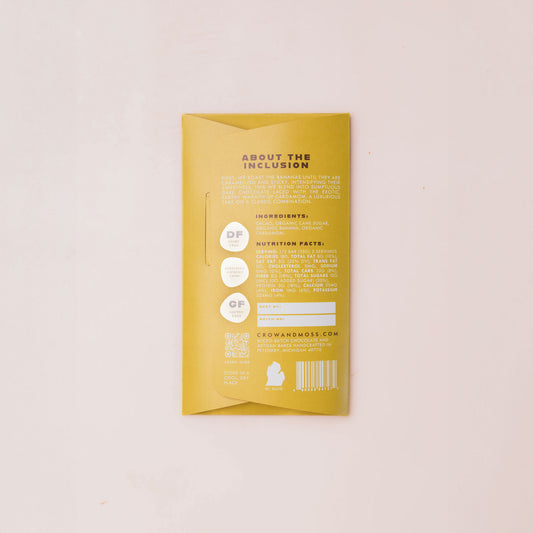 Baked Cardamom Banana Dark Chocolate 65% - Case of 8