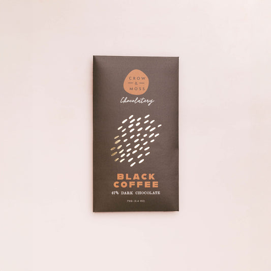 Black Coffee Dark Chocolate 67% - Case of 8