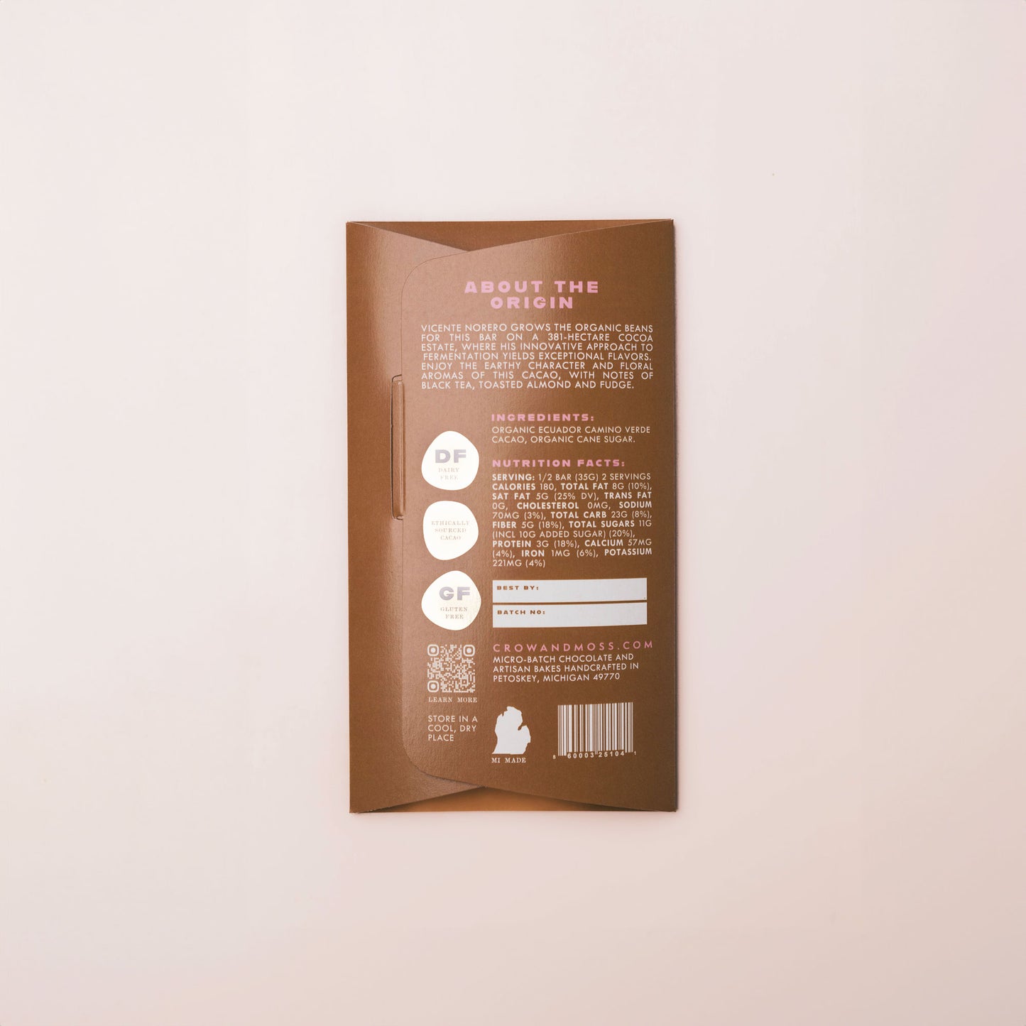 Ecuador Camino Verde Dark Chocolate 70% - Case of 8