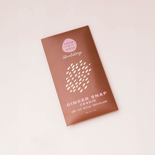 Gingersnap Cookie and Oat Mylk Bar 40% - Case of 8