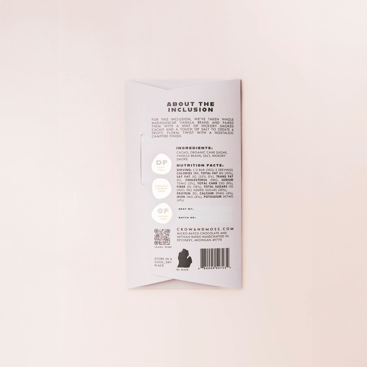 Vanilla Smoke Dark Chocolate 69% - Case of 8