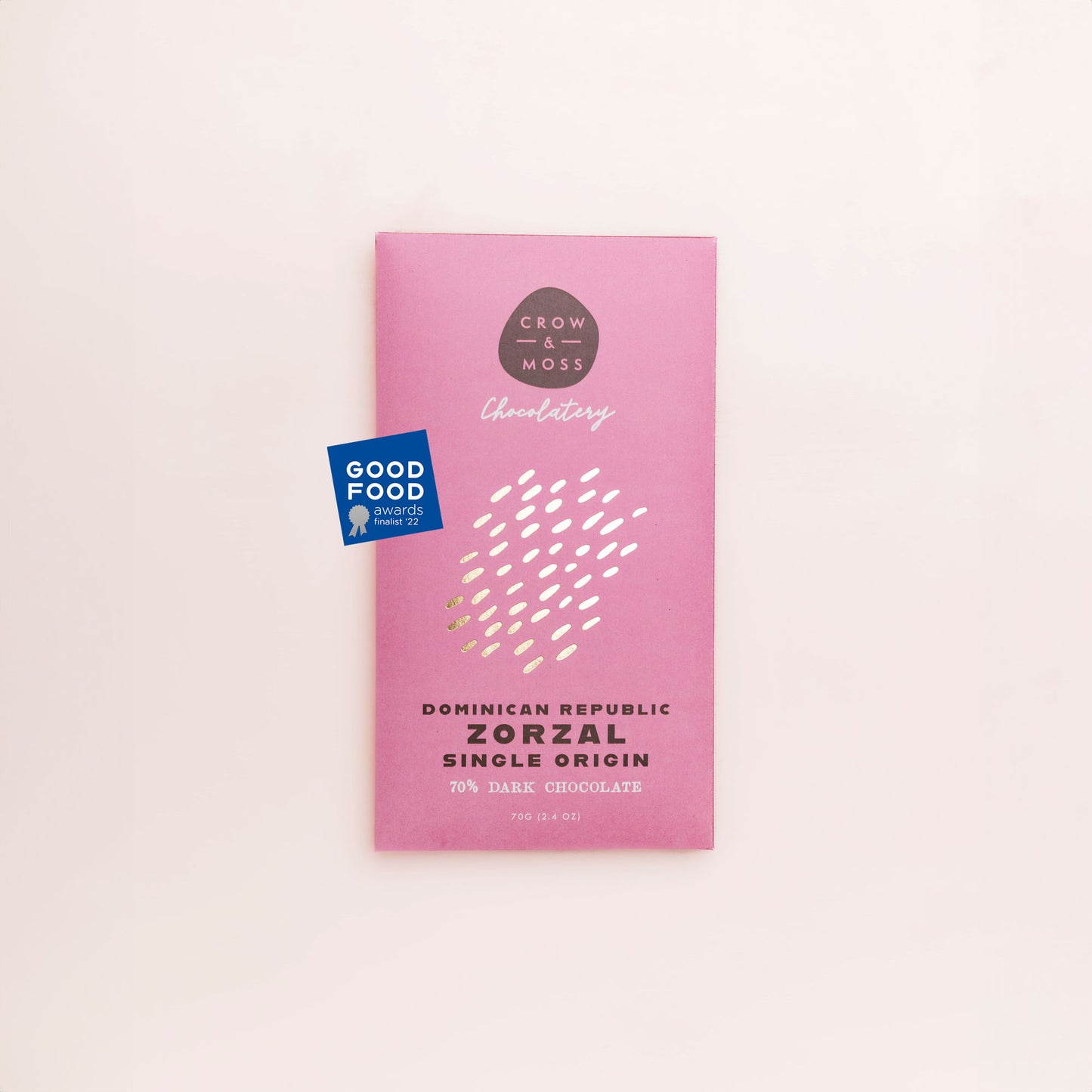 Dominican Republic Zorzal Dark Chocolate 70% - Case of 8