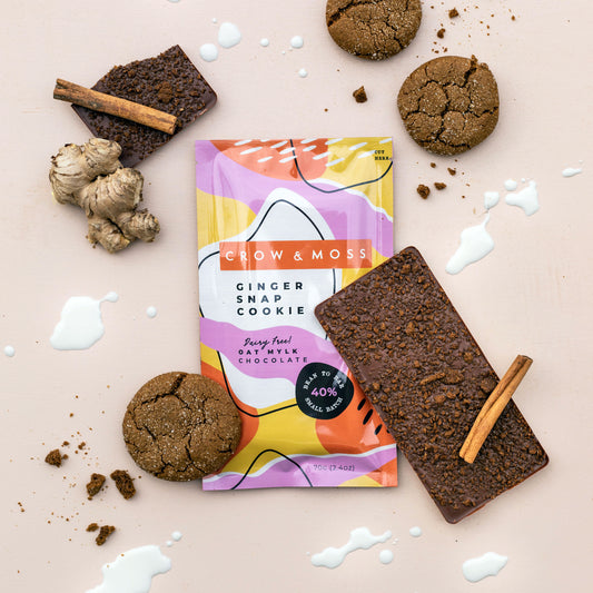 Gingersnap Cookie and Oat Mylk Bar 40% - Case of 15